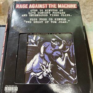 Rage Against the Machine (VHS, 1997, Includes Free CD Single)